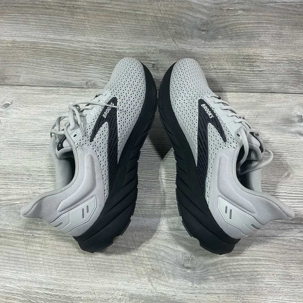 Brooks Anthem 6 Mens Running Shoes Sneakers Grey Black 1104141D085 Size 15 D
